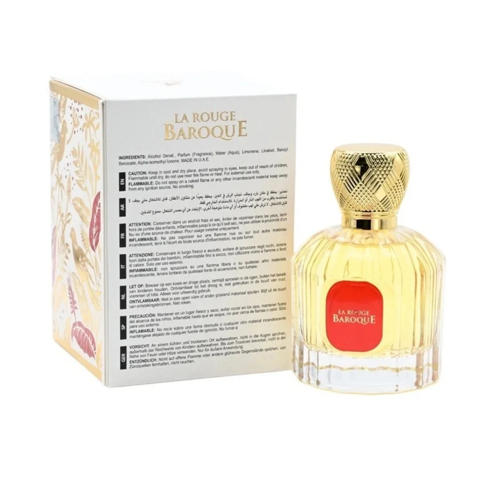 New In Box Maison Alhambra Baroque La Rouge EDP Spray 3.4 Oz Unisex Gift Wedding